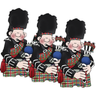 Scottish Bagpipers copy